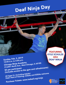 Deaf Ninja Day @ Chicago Ninja Academy | West Chicago | Illinois | United States