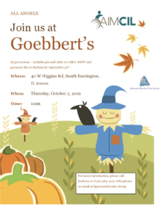 Join AIMCIL and All Angels at Goebbert's @ Goebbert's | South Barrington | Illinois | United States