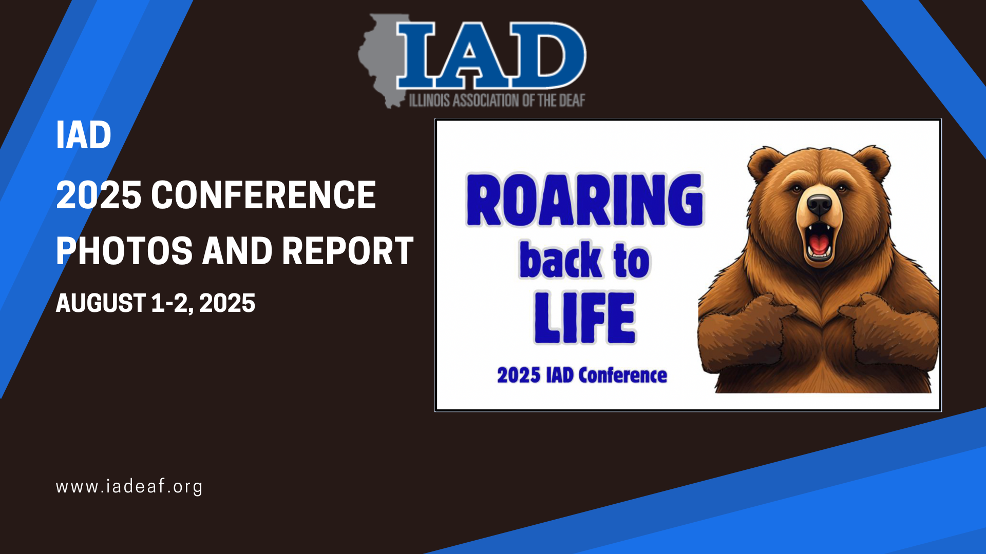 2025 IAD Confererence Photos and Report